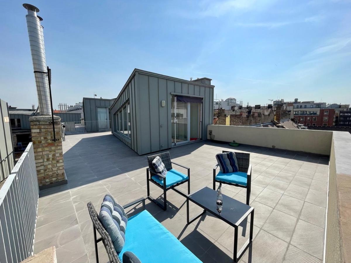 Penthouse W Private Rooftop And Free Parking Budapešť Exteriér fotografie