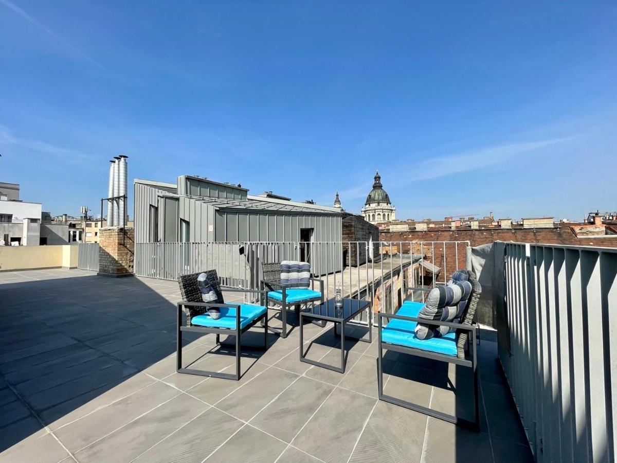 Penthouse W Private Rooftop And Free Parking Budapešť Exteriér fotografie