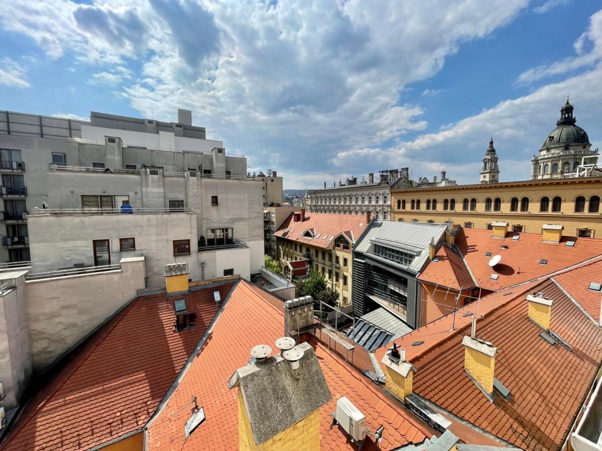 Penthouse W Private Rooftop And Free Parking Budapešť Exteriér fotografie