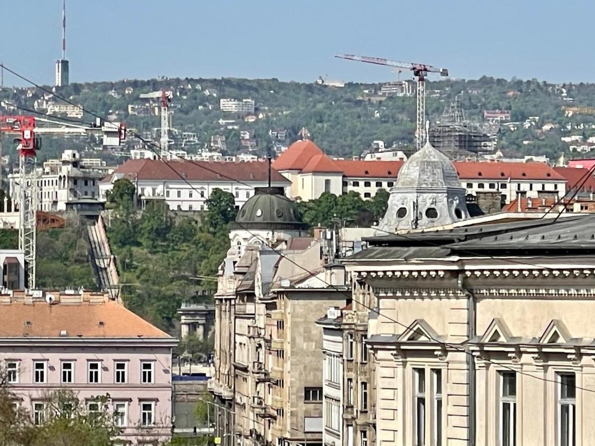 Penthouse W Private Rooftop And Free Parking Budapešť Exteriér fotografie