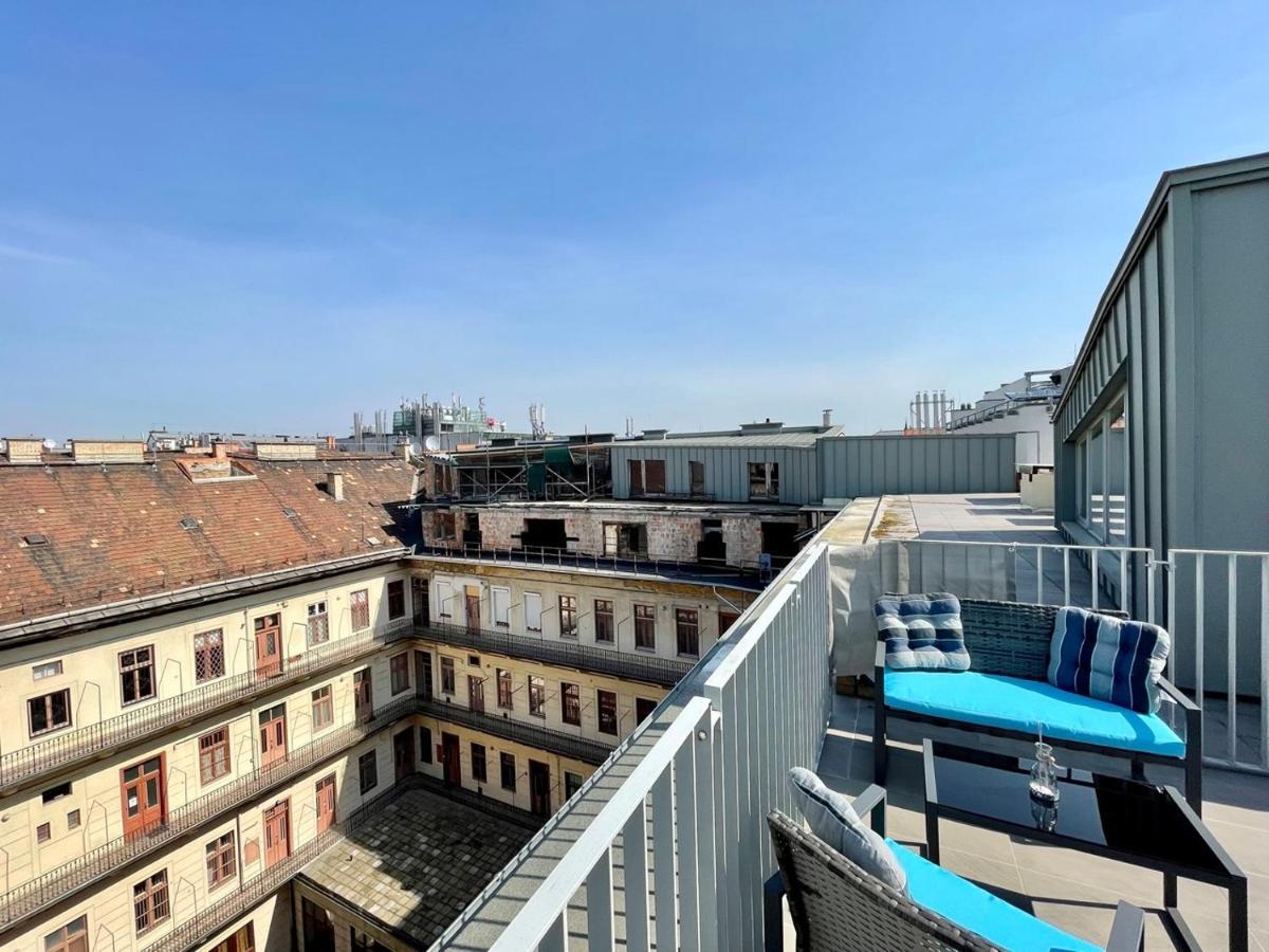 Penthouse W Private Rooftop And Free Parking Budapešť Exteriér fotografie
