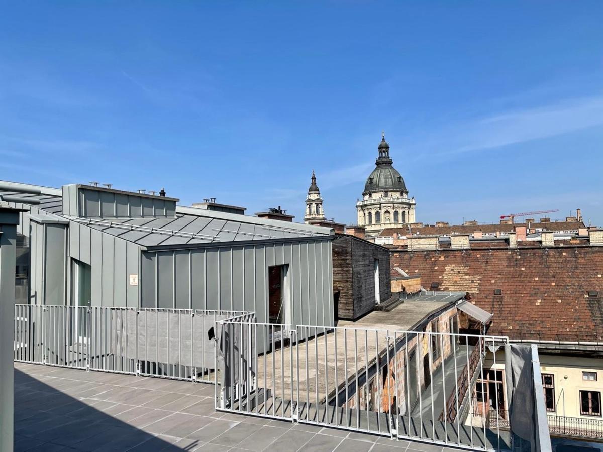 Penthouse W Private Rooftop And Free Parking Budapešť Exteriér fotografie